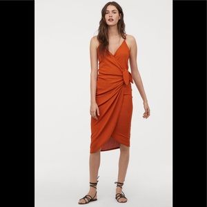 H&M Wrap Midi Dress